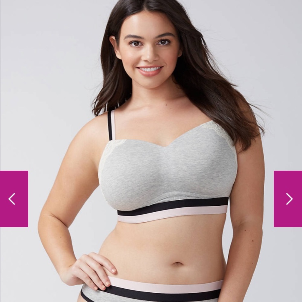Lane Bryant 38G Cotton Lightly Lined Lounge Bra 👙